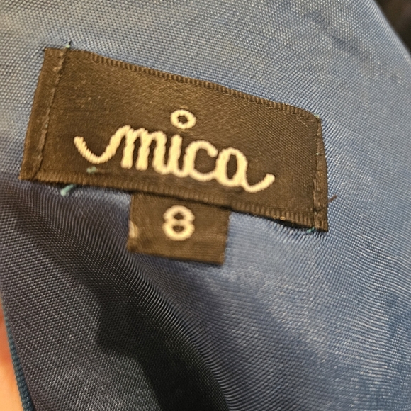 Vintage Mica(Holt Renfrew) textured Raw silk dress - Picture 8 of 8